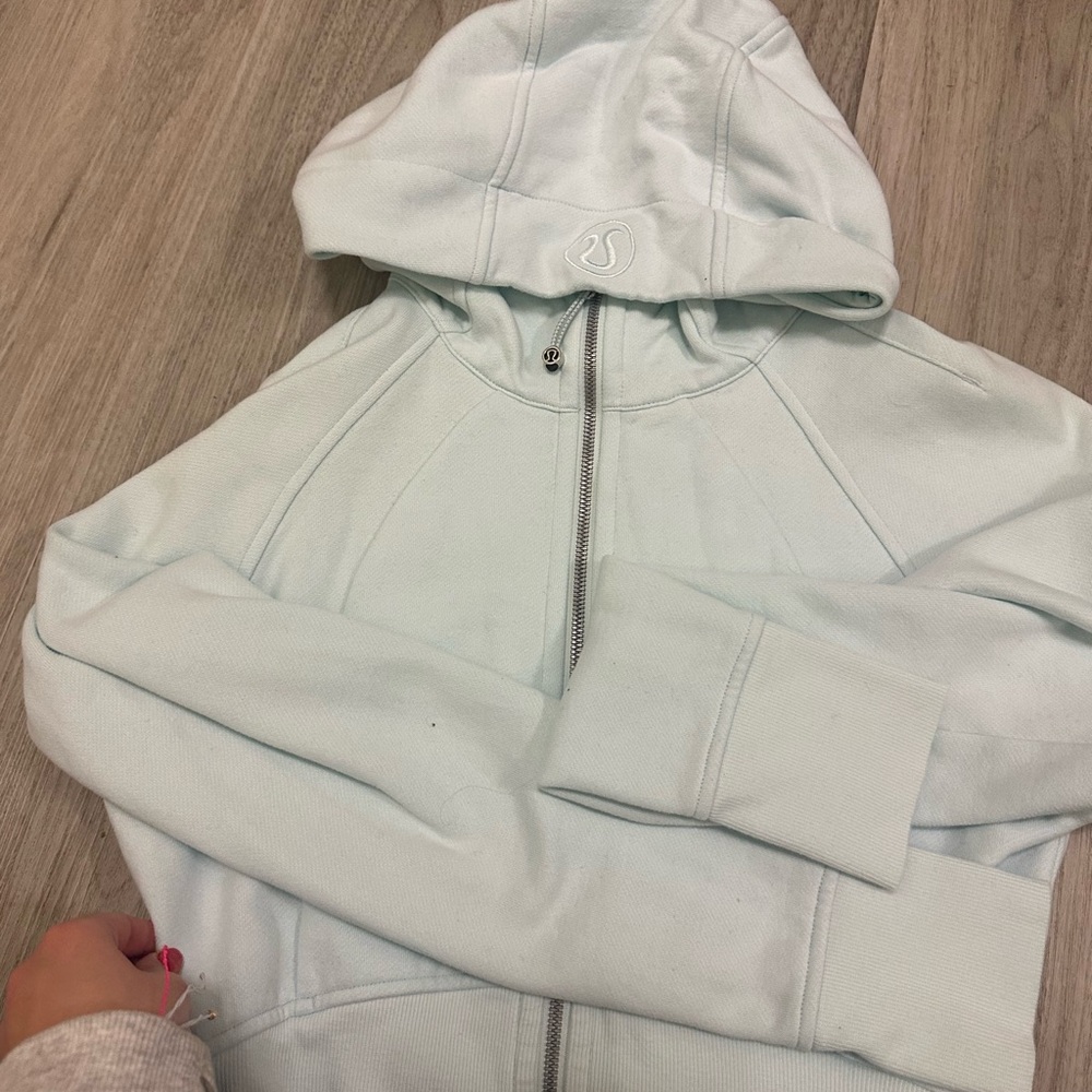 Lululemon CROPPED Scuba Full Zip Hoodie
